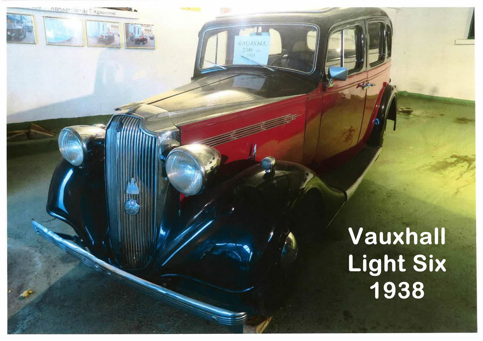 18 Vauxhall Light Six 1938